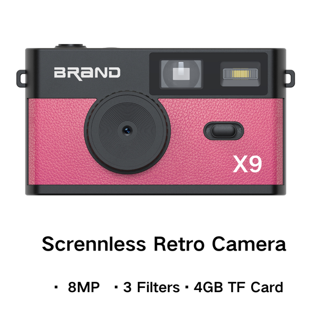 2026 New China Classic Portable Vintage Screenless Display Camera Retro Digital Camera with CMOS Sensor Images