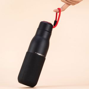 2024 nuevos productos botella de agua de doble pared aislada al vacío para café caliente botella de agua de acero inoxidable con tapa - Product Image 3