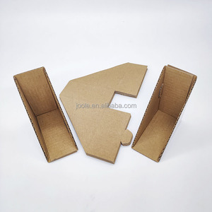 Carton blanc ondulé papier triangulaire angle emballage coin protecteur cadre photo oeuvre transport protecteur - Product Image 5