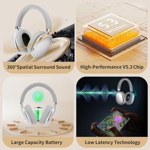 Audífonos Inalámbricos P959 con Cancelación de Ruido, Sonido Estéreo Personalizado, Accesorio para Videojuegos, Gran Venta - Product Image 6
