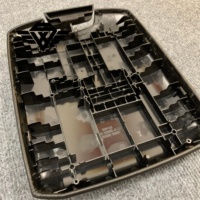 Boîte de rangement pour accoudoir de console centrale en cuir grainé, base ABS, OE 58955 60010 pour Toyota Land Cruiser Prado LC120 2003-2009