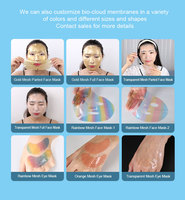 Soins de la peau hydrogel jetables en gel de cristal de collagène en maille coréenne sous des patchs topiques pour les yeux masques de sommeil personnalisés pour les yeux