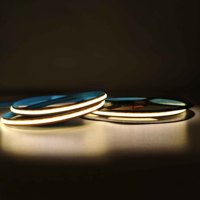 Bandes LED DC 24V 400LEDs/m 8mm de largeur IP20 10W/M Rouleau de 10M Ra90 180lm/W Lumières COB Garantie de 2 ans pour l'éclairage de plafond