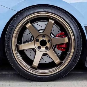 ล้อแม็ก HRF Forged 5x120 5x114.3 ขนาด 18 นิ้ว สำหรับ Volk Racing <span class=keywords><strong>Te37</strong></span> เหมาะสำหรับ Tesla Model S รถ JDM - Product Image 1