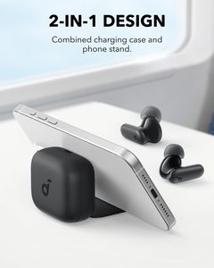 Soundcore P30i de Anker, auriculares 2 en 1 con cancelación de ruido, auriculares inalámbricos inteligentes TWS, <span class=keywords><strong>tiempo</strong></span> de reproducción prolongado con soporte para teléfono. - Product Image 2