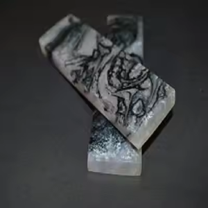 Escamas de Resina Acrílica Azul Pulida de Alta Calidad, Duraderas, Ecológicas, Estilo Arte Popular, Hechas en India, Material para Manualidades - Product Image 2