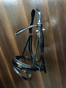 Bride de cheval Western tout usage en cuir indien durable pour l'équitation Logo personnalisé PVC pour l'équitation - Product Image 4