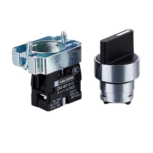 Interruptor de Botón Pulsador de Engranaje Industrial de Plástico y Metal XB2-BD21 de 22 mm, 2/3 Engranajes, 1NC, 10A, Momentáneo y de Enclavamiento - Product Image 6