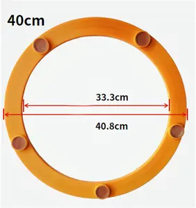 Anti rotation deviation round table and center rotation lazy susan bases for sale AS-134