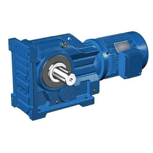 Hiệu Quả Cao S Series <span class=keywords><strong>S47</strong></span> <span class=keywords><strong>Helical</strong></span> <span class=keywords><strong>Worm</strong></span> Motor Reductor 20 CrMnTi Hộp Số Góc Phải Nhỏ - Product Image 1