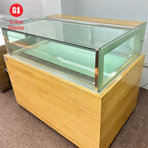 Étagères de présentation pour boulangerie, directement de l'usine, en bois laqué, comptoir à pain, vitrine pour boulangerie - Product Image 6