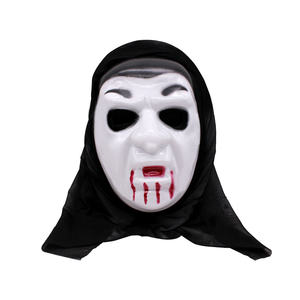 <span class=keywords><strong>Masque</strong></span> de l'Ange de la Mort Halloween, <span class=keywords><strong>masque</strong></span> de cri, accessoire de visage effrayant pour le festival des fantômes - Product Image 2
