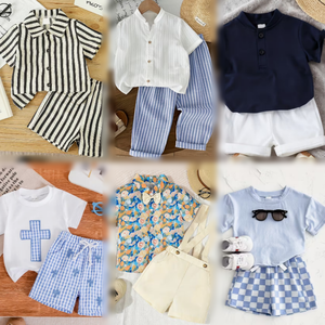 Fardos de Ropa para Niños y Niñas, Ropa de Bebé, Estilo Veraniego Premium, Nuevo Estilo, Algodón de Alta Calidad, Diseño de Moda Infantil - Product Image 2