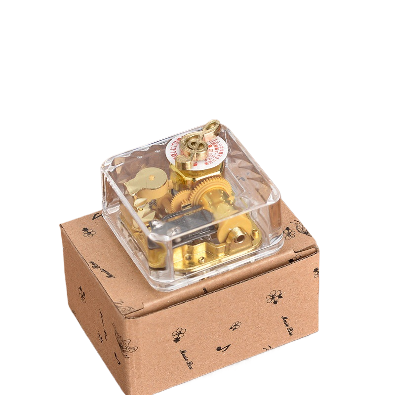 Scatola quadrata magnetica in stile Clear-Clear