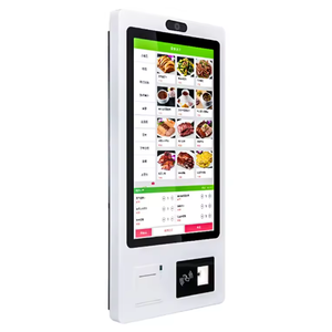 Kiosque de paiement vertical à écran tactile mural de 21,5 pouces, borne de libre-service McDonald's, lecteur de codes-barres pour la récupération de tickets en intérieur - Product Image 6