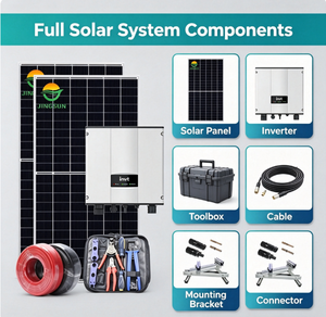 ระบบโซลาร์เซลล์แบบเชื่อมต่อกับระบบไฟฟ้าสาธารณะ ประสิทธิภาพสูง 5kw 8kw 10kw 12kw 20kw 30kw สำหรับบ้านพักอาศัย โซลูชั่นพลังงานบนหลังคา 8kw 710w ระบบโซลาร์เซลล์แบบเชื่อมต่อกับระบบไฟฟ้าสาธารณะ - Product Image 5