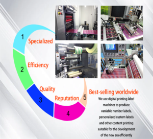 Tùy Chỉnh Không Thấm Nước Vinyl Cá Nhân Biểu Tượng Dán Nhãn Cuộn Dính Giấy Nhãn Cho Doanh Nghiệp Bao Bì Dán Tên - Product Image 4