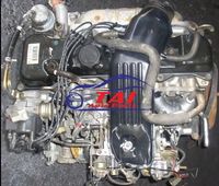Motor de Gasolina 1RZ Usado Original en Buen Estado para Toyota Hiace, Sistema de Motor Automotriz