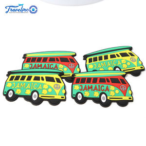 מפעל עיצוב מותאם אישית למזכרות מדבקות עיצוב מובלט רך Pvc רך גומי סיליקון גומי 3d מקרר מגנט - Product Image 6