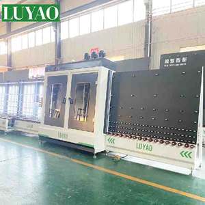 מכונת שטיפה וייבוש זכוכית אנכית, ציוד 3 חלקים לזכוכית בגודל 1600, 1800, 2000, 2500 מ\\\"מ - Product Image 3