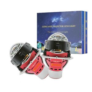IDISON <span class=keywords><strong>A10</strong></span> 3,0 pulgadas Bi LED Proyector Super brillante 55W Lente de haz bajo Faro Universal Car Retrofit 6000K Color 2 años - Product Image 1