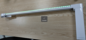 Kit moteur de rideau intelligent Tuya avec bande lumineuse LED, contrôle par application et vocal, compatible Alexa et Google, système de maison intelligente - Product Image 3