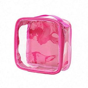 Lightweight Clear <b>Makeup</b> <b>Transparent</b> Pvc <b>Bag</b> Organizer Pouches Tote Travel Toiletries Cosmetic <b>Bags</b> - Product Image 2