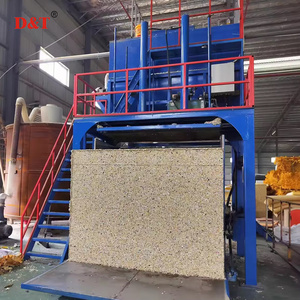 D & T Machine automatique de fabrication de mousse recollée Nouveau pour pompe de construction Roulement de moteur Bloc de mousse PLC Mousse PU <span class=keywords><strong>EPS</strong></span> <span class=keywords><strong>Nettoyage</strong></span> facile - Product Image 3