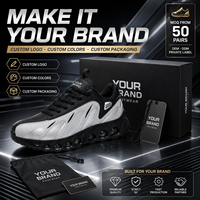 Sneakers con Cuscino d'Aria Personalizzate per Aumentare l'Altezza di 4,5 CM, Scarpe Casual Chunky OEM ODM per Uomo