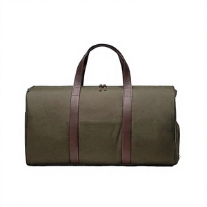 Eco-Friendly Durable Canvas <b>Weekender</b> Duffel <b>Bag</b> with Dry-Wet Separation Gym & Sport <b>Travel</b> Luggage for Men and <b>Women</b> - Product Image 4