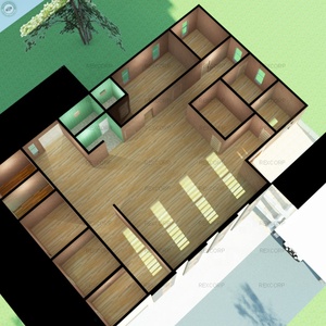 Hiện Đại Đúc Sẵn 3 Tầng Căn Hộ Kết Cấu Thép Prefab Phẳng Xây Dựng Với Xe Nhà Để Xe Cho Thuê - Product Image 6