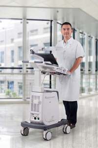 Sonoscape P9 Trolley Système Doppler couleur Machine à ultrasons à ultrasons pour grossesse Machine à ultrasons Doppler couleur - Product Image 5