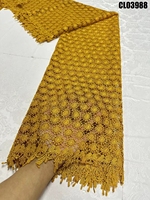Dentelle Guipure en Coton de Haute Qualité, Broderie Cordon, Dentelle Soluble à l'Eau Française Africaine pour Robes de Mariée – Vente en Gros