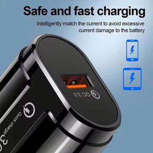 18W 3A Fast Charger QC3.0 USB Wall Charger Power Adapter US EU Plug Mobile Phone Charger - Product Image 4