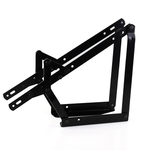 Mécanisme de canapé-lit escamotable en métal pliable avec charnière à ressort, mécanisme de levage du dessus et de déplacement vers l'avant, support coulissant pour canapé-lit - Product Image 1