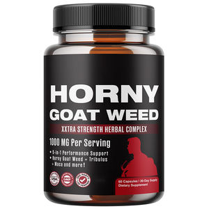 Kapsul Ekstrak Horny Goat Weed Kompleks, Kapsul Maca Root untuk Meningkatkan Energi dan Stamina untuk Pria dan Wanita - Product Image 1