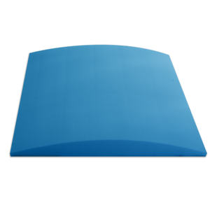 Pannello Acustico Keyhelm 5cm Curvo 1m in Fibra di Poliestere, Assorbimento Acustico per Sale Conferenze, Design Minimalista, NRC 0.5 - Product Image 1