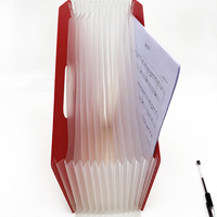Porte-documents en plastique A4 extensible, pochette de poche, sac de rangement Portable, pour organiser les fichiers