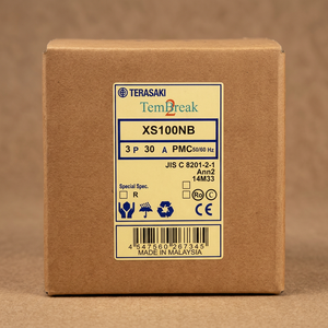 เบรกเกอร์วงจร Terasaki Tembreak Xs100Nb 3P 30A Pmc 50/60 Hz สำหรับใช้งานในอุตสาหกรรม - Product Image 1