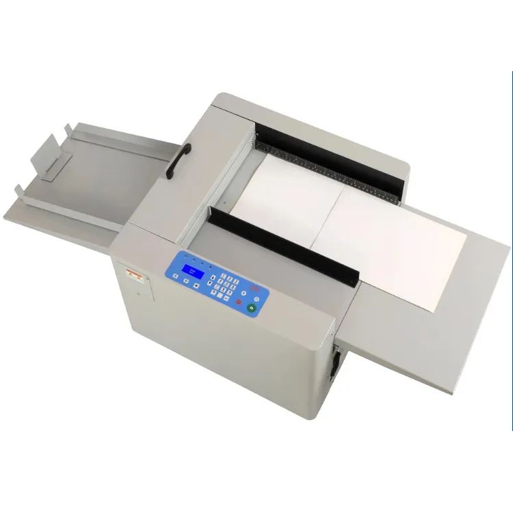 FY330 Gute Qualität A4 Elektrische Rill maschine 330MM Digitaler automatischer Papier falter Zum Verkauf