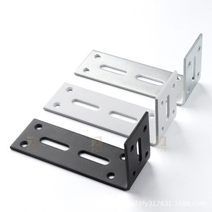 JINNATE Bathroom Cabinet Bracket 90 Degree Right Angle Wall Mount Carbon Steel Durable Minimalist Design - Product Image 2