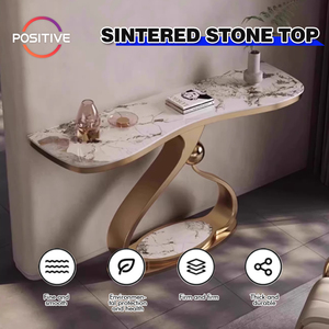 Thiết kế sáng tạo thép không gỉ lối vào bảng ánh sáng sang trọng thiêu kết đá cuối xem bảng hiện đại nhập hành lang giao diện điều khiển Bảng - Product Image 2