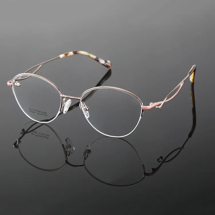 2021 neues Design zweifarbige Frauen optische Rahmen Brillen Brillen für elegante Frauen
