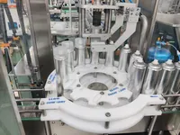 Máquina taponadora de latas de aluminio impulsada por motor de alta precisión automática líder en China para Opción de polvo de aerosol de protección solar de pintura