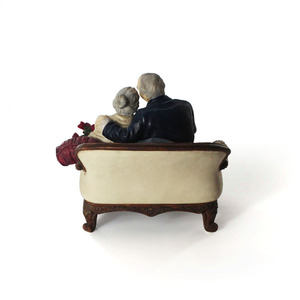 Figuras Decorativas Personalizadas de Pareja Mayor, Adornos para el Hogar, Regalos Decorativos - Product Image 5