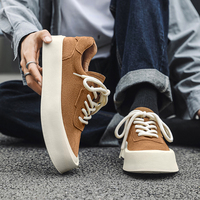 Y 39-44 nouvelles chaussures de skateboard décontractées pour hommes semelle plate-forme chaussures de skateboard basses respirantes polyvalentes