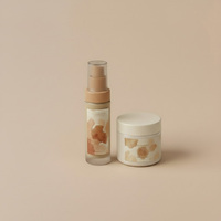 Ensemble de maquillage haut de gamme personnalisé |   Palette de fards à paupières tout-en-un, boîte-cadeau en poudre |   Boîtes rigides durables pour kit de beauté, emballage complet