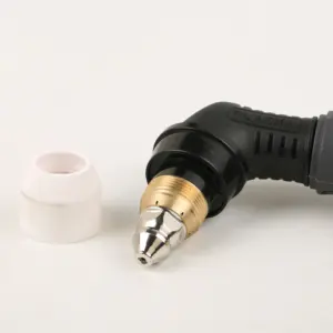 plasing nozzle and electrode High Quality Water Cooled Argon Arc Welding Torch with Ceramic Max Tungsten Power Cable Plug