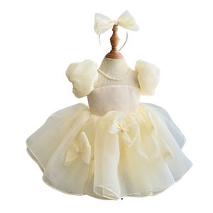 Ely American Chiffon Vestido Corto de Verano para Niñas 2 Tamaños Algodón Princesa OEM ODM Precio Competitivo Vietnam Hecho por 12 Años - Product Image 5