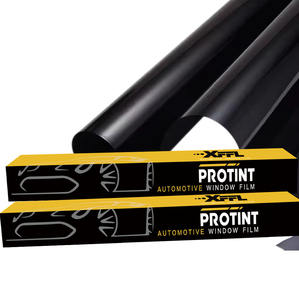 Película de Seguridad para Ventanas de Automóviles con Tinte Cerámico Negro/Oscuro al 5% VLT, 99% UVR, 99% IRR, Película de Privacidad para Ventanas Oscuras de 4 Mil - Product Image 2